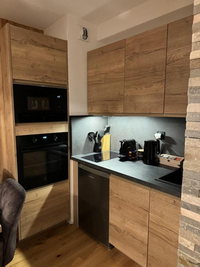 Appartement Cocon Au Coeur De Chamonix Avec Parking Gratuit Extérieur photo