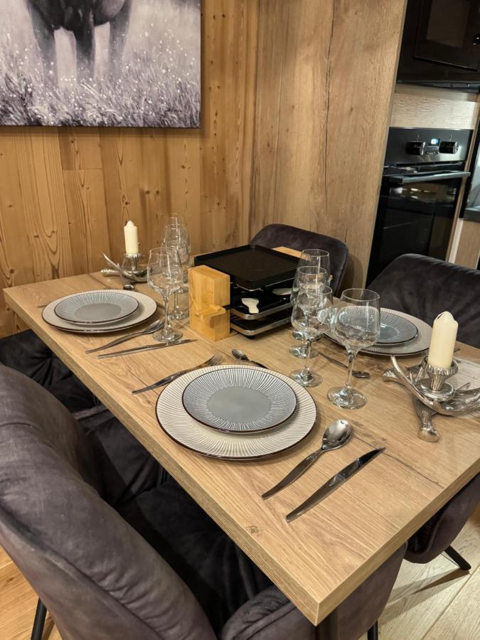 Appartement Cocon Au Coeur De Chamonix Avec Parking Gratuit Extérieur photo