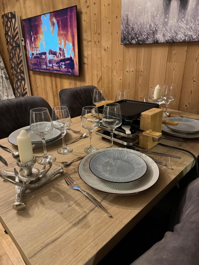 Appartement Cocon Au Coeur De Chamonix Avec Parking Gratuit Extérieur photo