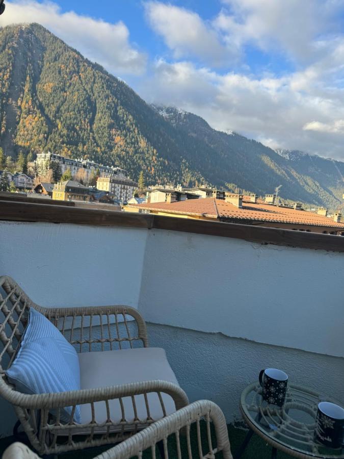 Appartement Cocon Au Coeur De Chamonix Avec Parking Gratuit Extérieur photo