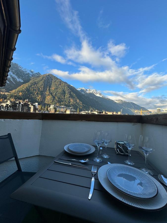 Appartement Cocon Au Coeur De Chamonix Avec Parking Gratuit Extérieur photo